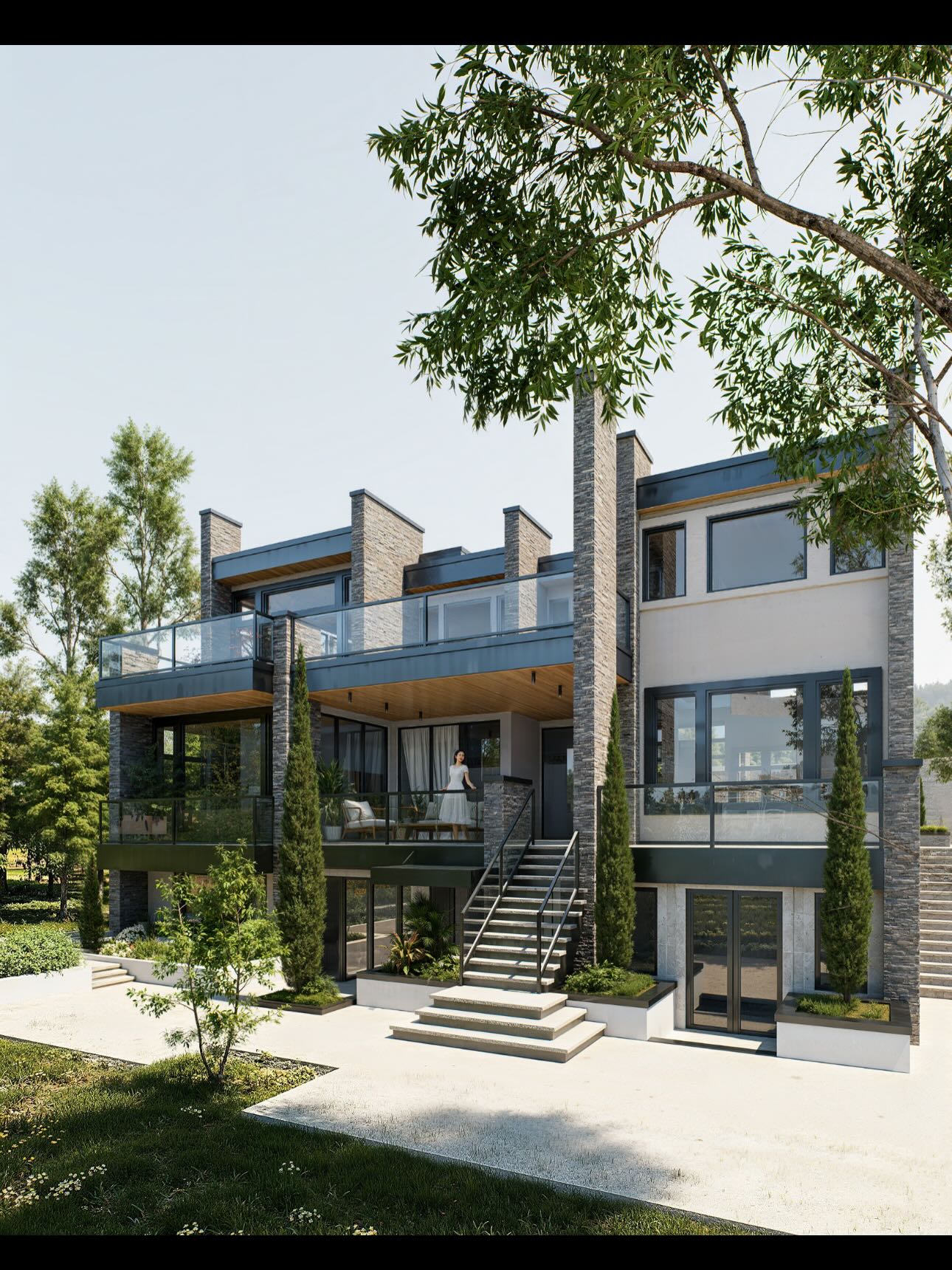 Modern Townhome Development
